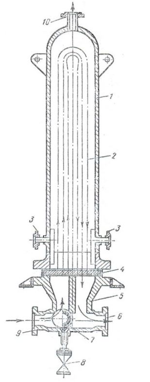 cấu tạo bộ giảm ôn bề mặt nồi hơi - lò hơi